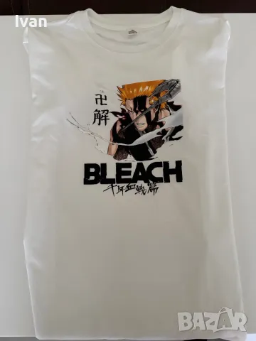 Аниме Тениска - Bleach - Ichigo - Horn of Salvation - Дигитален печат (Щампа), снимка 1 - Тениски - 47955295