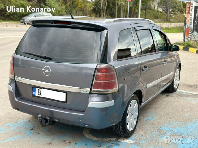 Opel Zafira ТОП* 1, 9cdti * напълно обслужена* 7 места * БАРТЕ, снимка 6 - Автомобили и джипове - 53810099