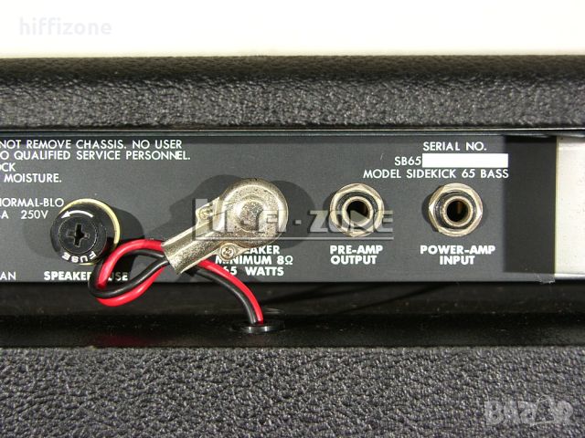  Кубе Fender sidekick 65 bass , снимка 11 - Ресийвъри, усилватели, смесителни пултове - 46159048