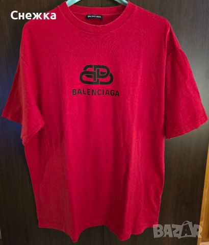 Мъжка тениска Balenciaga, снимка 1 - Тениски - 45605790