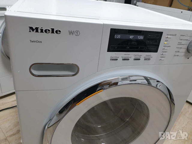 Miele W1 TwinDos Пералня Миеле 12м Гаранция