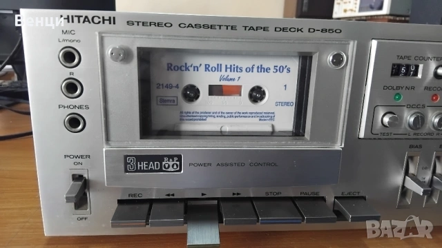 Hitachi D-850 триглав дек, снимка 4 - Декове - 54080679