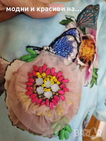 Рокля Marc Cain с десен Havana, нова с етикет, снимка 2 - Рокли - 52652449