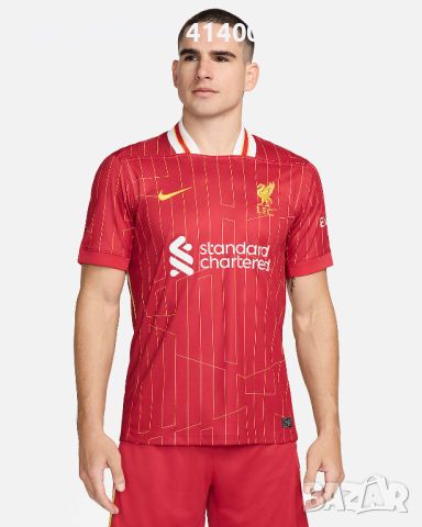 Тениска Nike Liverpool Домакинска 2024/25, снимка 1 - Футбол - 46335242