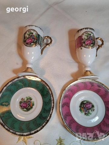 два двойни френски порцеланови сета Versailles , снимка 7 - Сервизи - 52432107