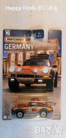 💕🧸Matchbox 1985 Porshce 911 Rally  Germany, снимка 1