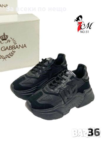 ❌ НАМАЛЕНИ ❌ Дамски маратонки Dolce&Gabbana - Различни цветове Код D479, снимка 3 - Маратонки - 46700487