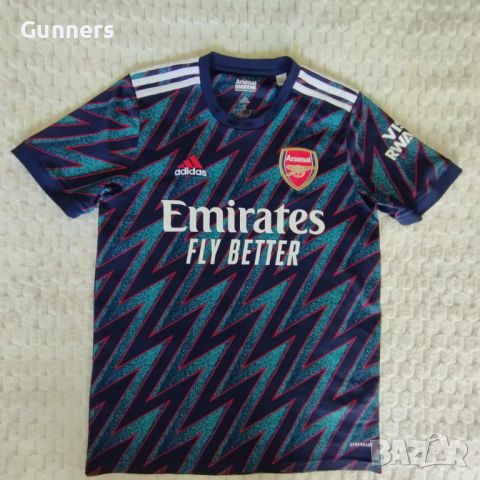 Arsenal 21/22 Third Shirt, S, снимка 1 - Спортни дрехи, екипи - 46354471