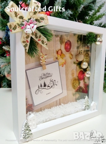 3D Коледна рамка с място за снимка, снимка 3 - Други - 52594822