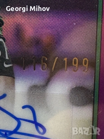 Geovany Quenda RC Auto /199 – Topps Merlin UEFA 2024/25 Rookie Autograph, снимка 2 - Колекции - 53844205