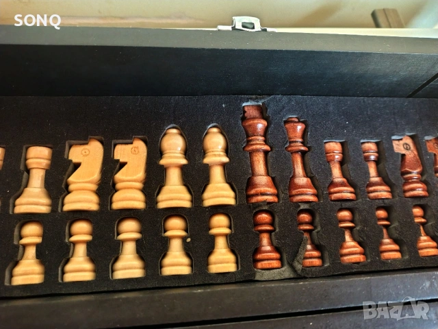 Стар Колекционерски Дървен Шах Кутия За Вино, снимка 11 - Други ценни предмети - 53137149