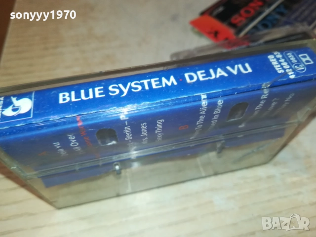 BLUE SYSTEM-ORIGINAL TAPE 2108251932, снимка 3 - Аудио касети - 51446126