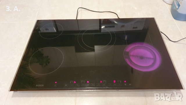 Керамичен плот Bosch PKC865E, снимка 11 - Печки, фурни - 53305333