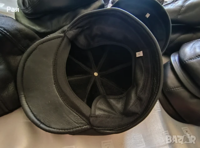 Мъжко кожено бомбе , снимка 8 - Шапки - 50812479