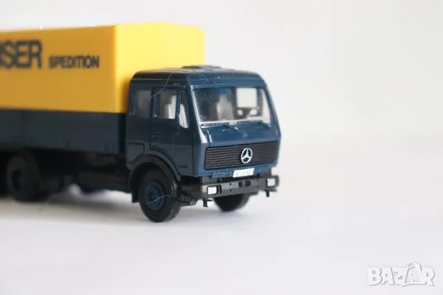 HERPA??? H0 1/87 MERCEDES BENZ КАМИОН МОДЕЛ ТИР, снимка 7 - Колекции - 49872783