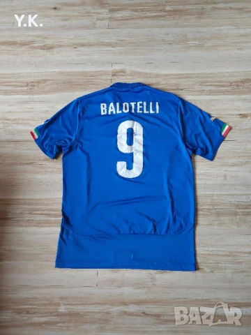Оригинална мъжка тениска Puma DryCell x Italy National Football Team x Balotelli / Season 14 (Home), снимка 3 - Тениски - 51401661