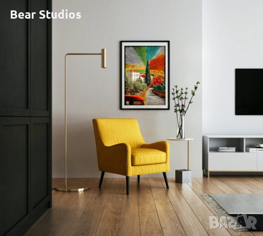 Постер / плакат, матов - Вила, абстрактна, снимка 2 - Картини - 53734538