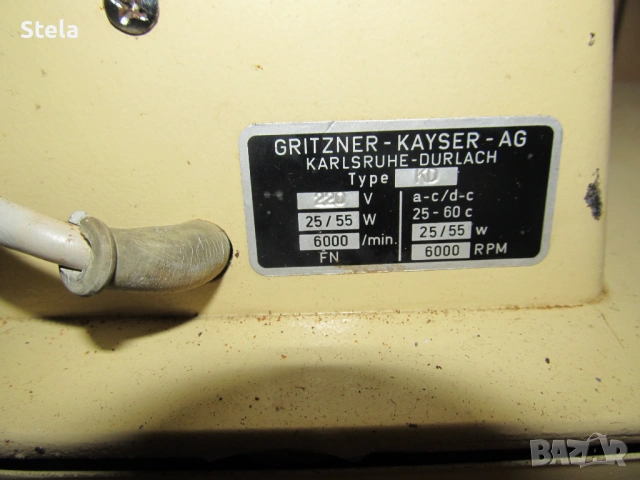 немска шевна машина KAYSER , снимка 5 - Други машини и части - 53834642