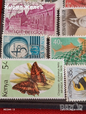 Стари пощенски марки от цял свят смесени ЖИВОТНИ, ЛИЧНОСТИ,ПЕПЕРУДИ за КОЛЕКЦИЯ 52033, снимка 8 - Филателия - 53198299