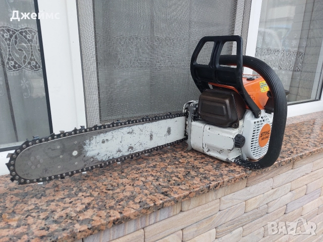 Резачка STIHL 034 AV super electronic quickstop , снимка 8 - Градинска техника - 52659740