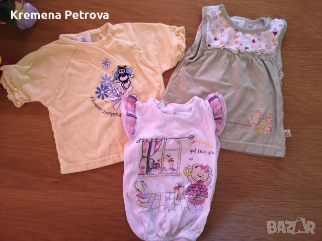 Дрешки размер 62/38,3-6 месеца, сезон ЛЯТО и бебешки аксесоари, снимка 10 - Комплекти за бебе - 54062565