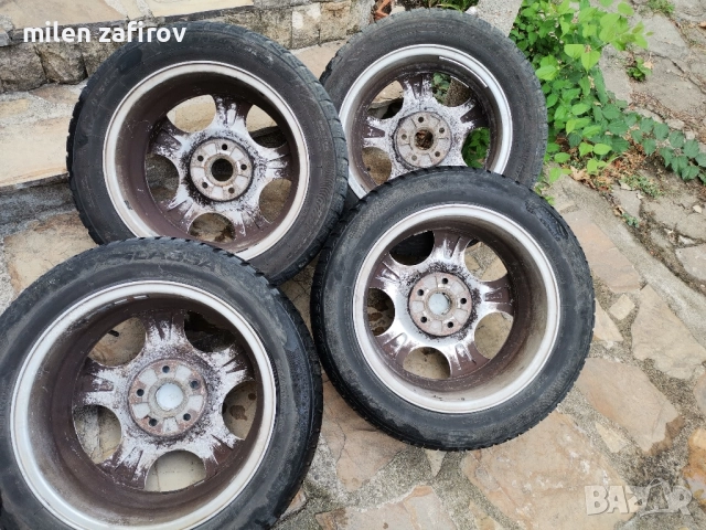 лети джанти с гуми за сеат алхамбра шаран 5x112 16ц, снимка 6 - Гуми и джанти - 51458758