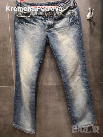 Доставка до СПИДИ АВТОМАТ 2,14€ Дънки М размер-с измерени мерки от мен, снимка 11 - Дънки - 53521113