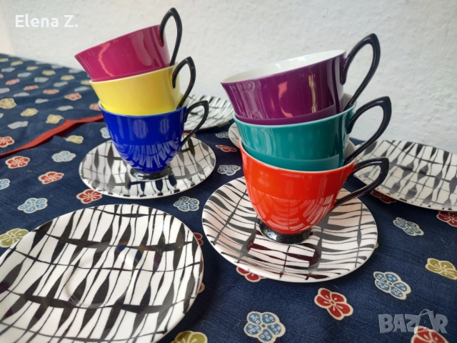 Royal Albert South Pacific - рядък сервиз, снимка 11 - Чаши - 52199669