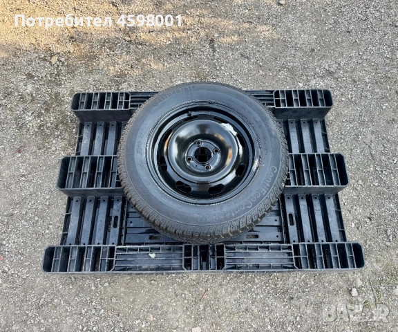 ЧИСТО НОВА Резервна гума+Джанта 15цола 4x108 ET27 за Berlingo,Partner,Combo,C4