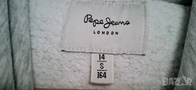 PEPE JEANS Детски ватиран суичер 12-14 г, снимка 8 - Детски анцузи и суичери - 47644349