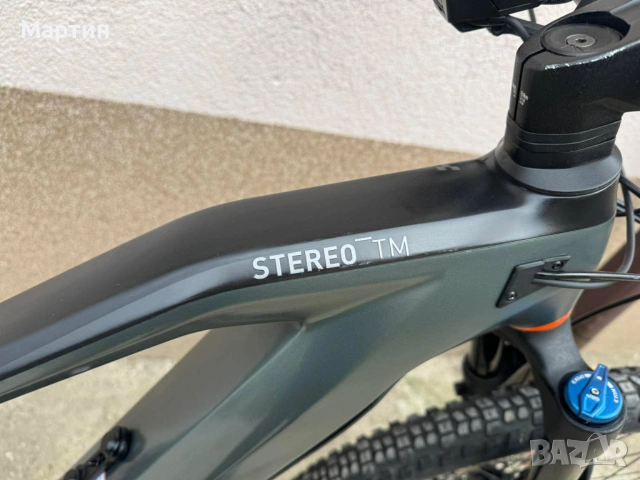 Карбонов Електрически велосипед 29 цола CUBE STEREO TM колело , снимка 6 - Велосипеди - 53915078