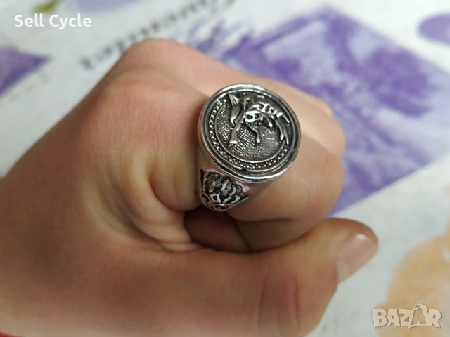 ✅ Амулет и пръстен от The Witcher❗❗❗, снимка 4 - Пръстени - 45594650