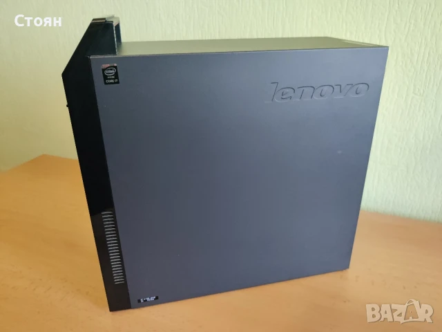 Компютър Lenovo + монитор Samsung, снимка 5 - Работни компютри - 50569442