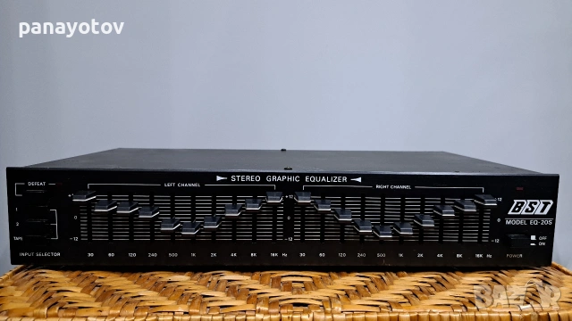 BST EQ-205 еквалайзер 10 бандов, снимка 3 - Еквалайзери - 53695003