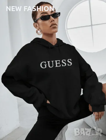 Ватирани Суичъри ✨ GUESS ✨ KARL LAGERFELD ✨ ARMANI ✨ BALMAIN ✨, снимка 6 - Суичъри - 48617277