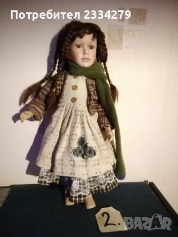 Порцеланови кукли, стара авторска ръчна изработка, маркови. , снимка 6 - Колекции - 49756981