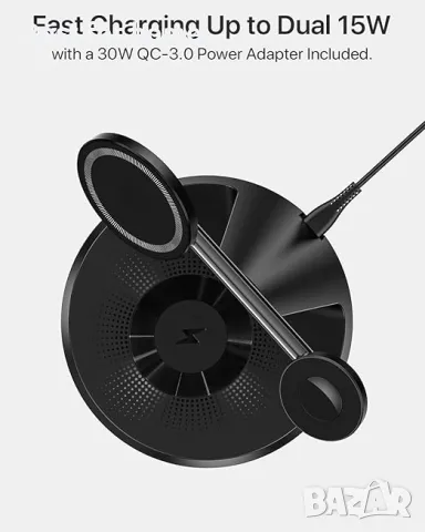  3 в 1 Зарядна станция за множество  устройства MagSafe , снимка 5 - Аксесоари за Apple - 50152999