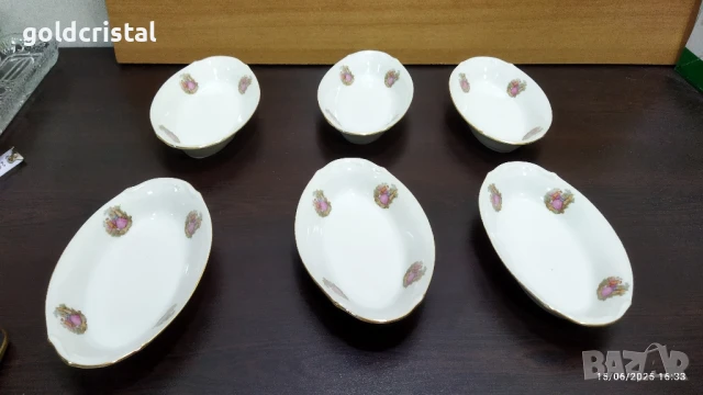 стар български порцелан Изида елипси