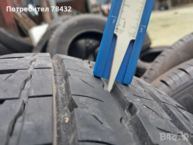 Бусови гуми 205/65/15 С - 2 бр, снимка 3 - Гуми и джанти - 52977806