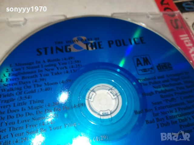 STING & THE POLICE CD 0708251135, снимка 15 - CD дискове - 51283708
