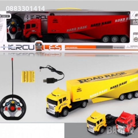 Тир Камион с дистанционно управление , снимка 6 - Коли, камиони, мотори, писти - 52459182