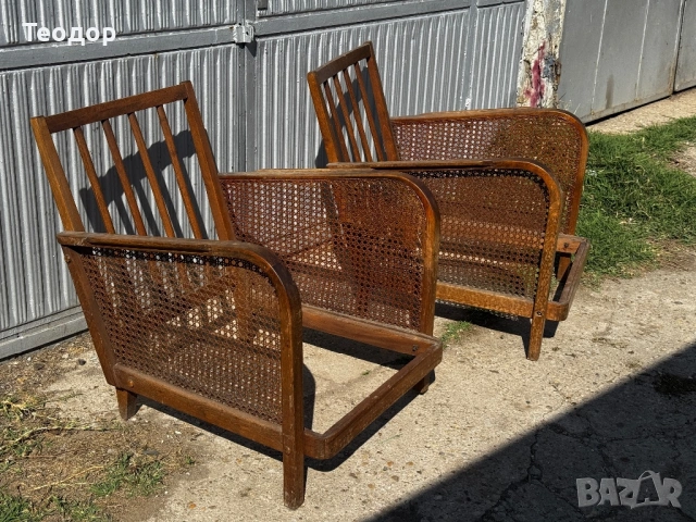 Фотьойли арт деко, снимка 7 - Дивани и мека мебел - 54261021