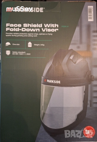 защитна работна маска на Парксайд 