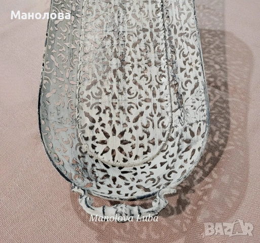 Винтидж декоративна табла Lilli Iron Grey в стил Рустик., снимка 4 - Аксесоари за кухня - 53117524