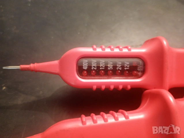Metek MVT 808 А двуполюсен тестер за напрежение 12V до 400V, снимка 2 - Други инструменти - 54254894