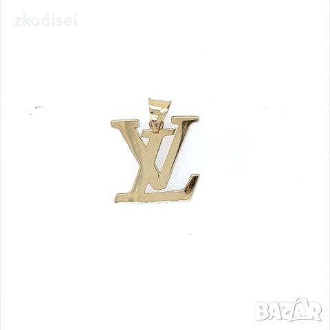 Златен медальон Louis Vuitton 1,68гр. 14кр. проба:585 модел:23755-3, снимка 1 - Колиета, медальони, синджири - 45765508