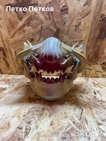 3D принтирана Oni маска – демонична декоративна маска