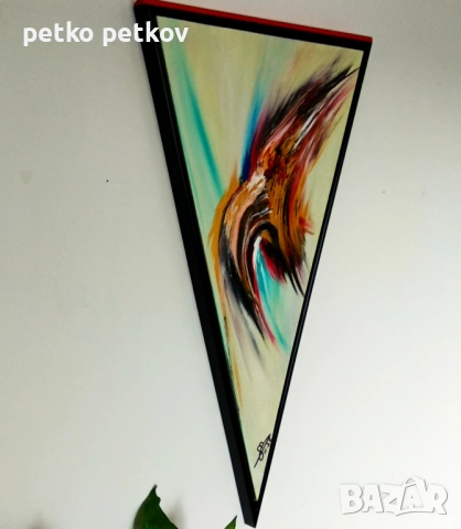 Абстрактни картини: Trekanten, снимка 4 - Картини - 52502330