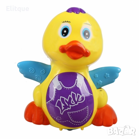 Забавно пате,Интерактивна играчка с музика и светлини, снимка 5 - Други - 52778124