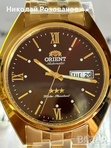 Orient TriStar Automatic 21J Gold , снимка 5 - Мъжки - 46211649